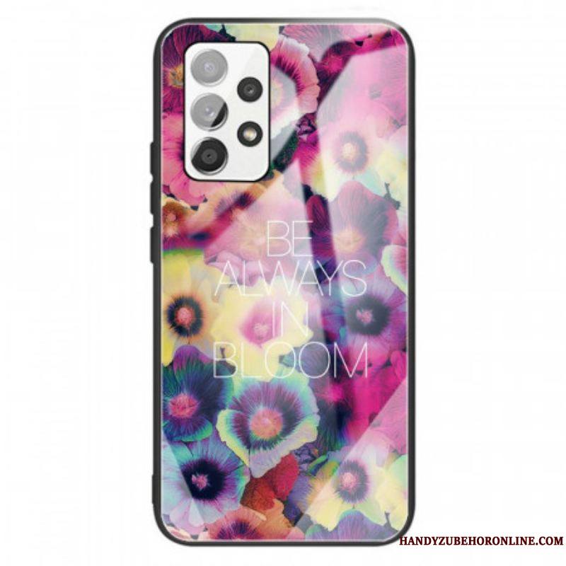 Coque Samsung Galaxy A13 Verre trempé Be Always in Bloom