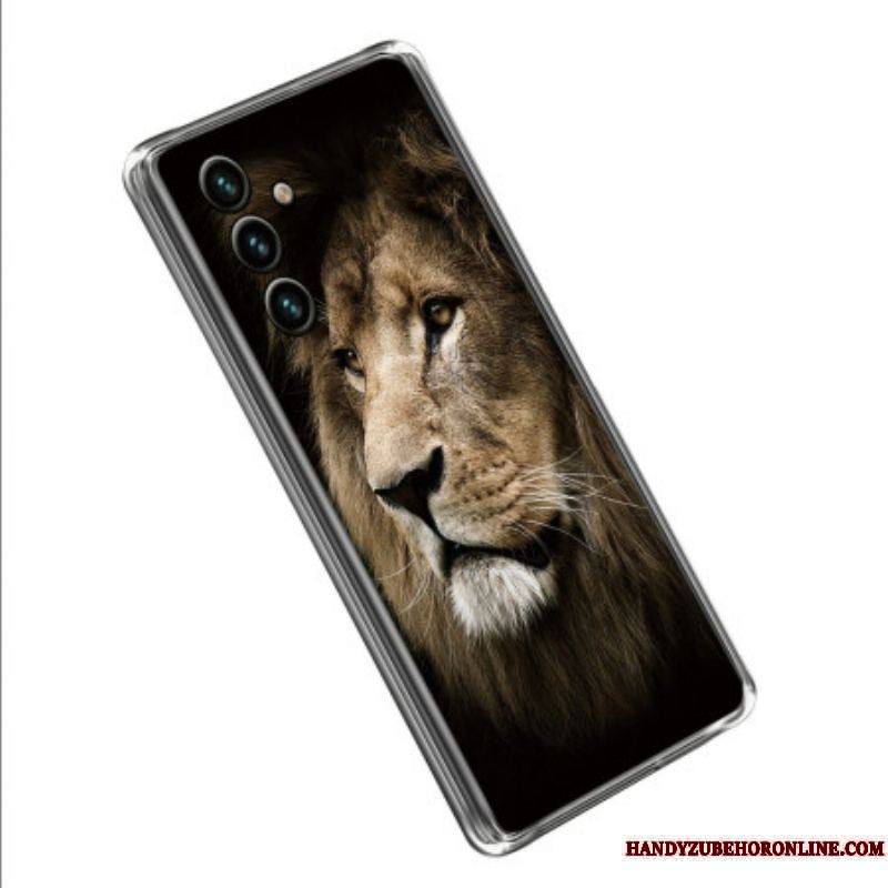 Coque Samsung Galaxy A14 5G / A14 Silicone Lion
