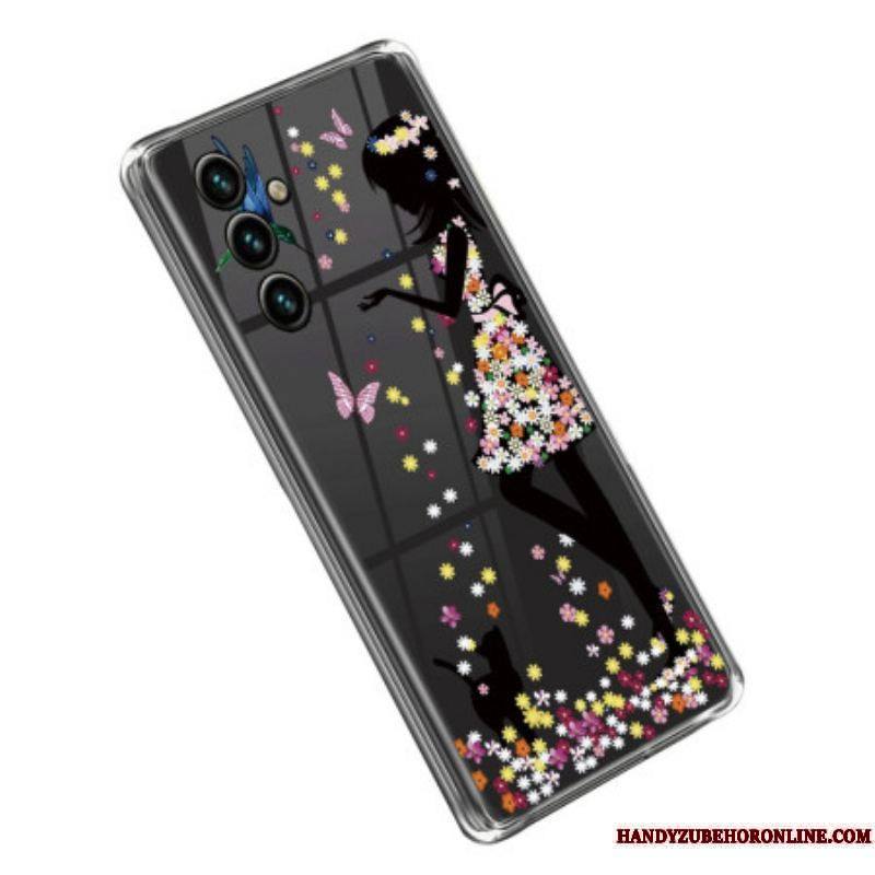 Coque Samsung Galaxy A14 5G / A14 Transparente Jeune Fille