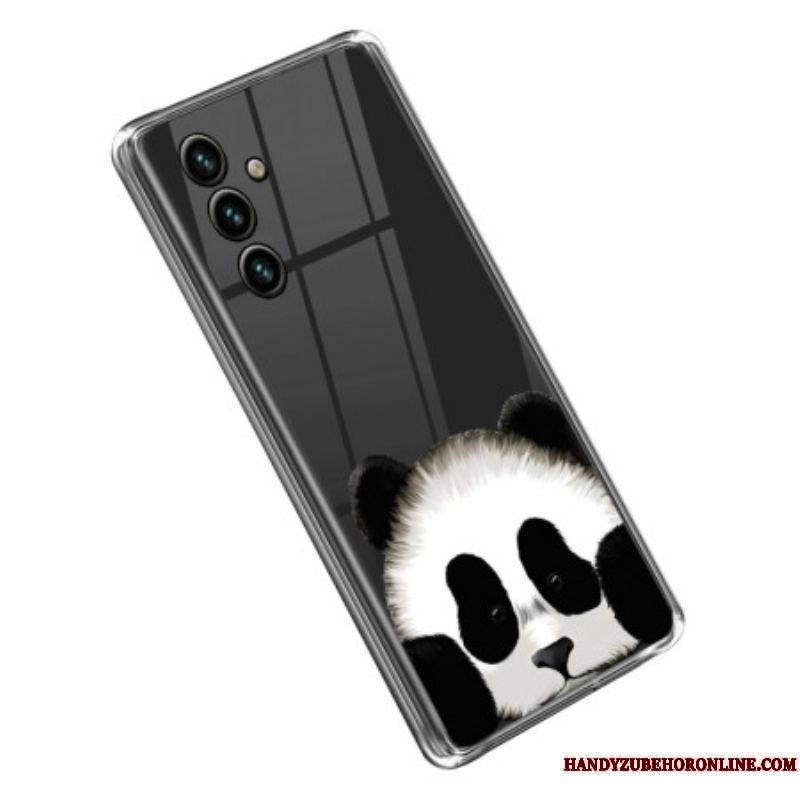 Coque Samsung Galaxy A14 5G / A14 Transparente Tête de Panda