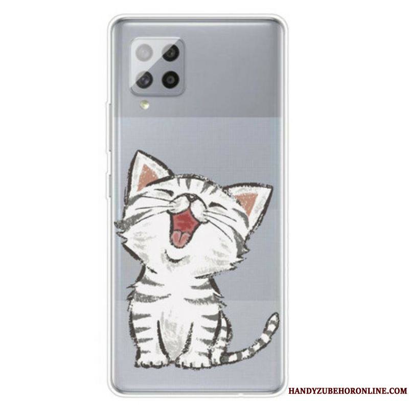 Coque Samsung Galaxy A42 5G Cute Cat