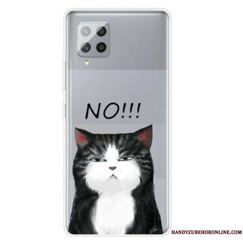 Coque Samsung Galaxy A42 5G Le Chat Qui Dit Non