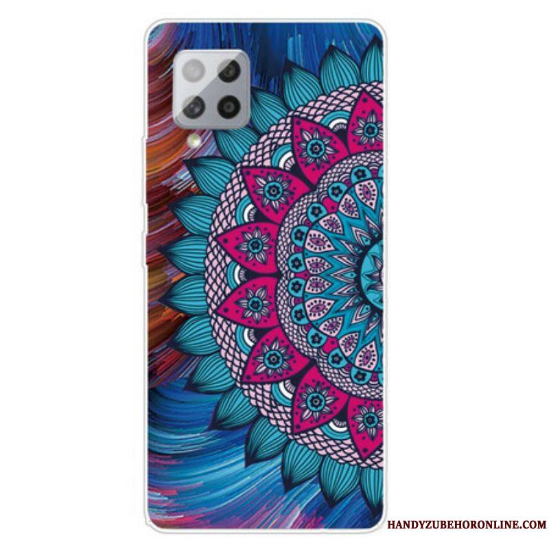 Coque Samsung Galaxy A42 5G Mandala Coloré