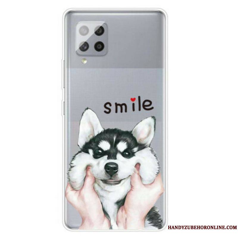 Coque Samsung Galaxy A42 5G Smile Dog