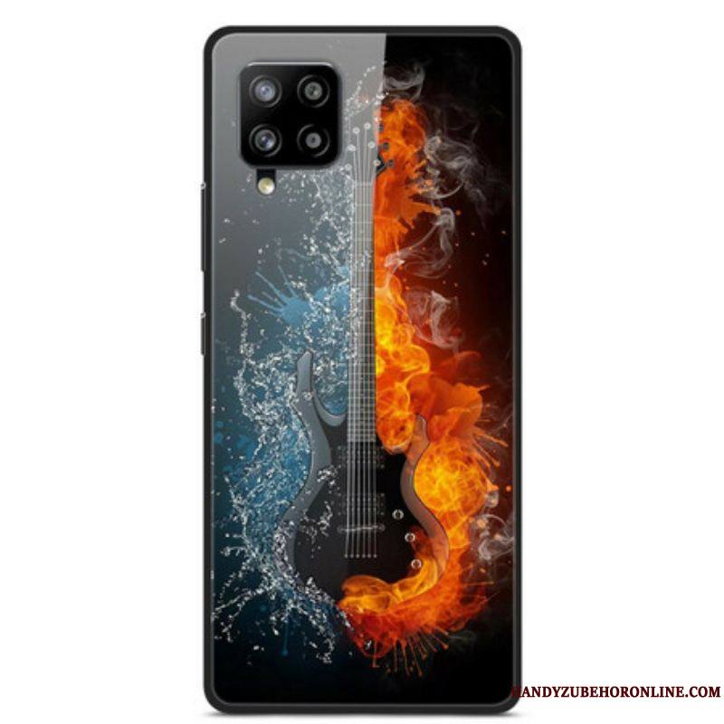 Coque Samsung Galaxy A42 5G Verre Trempé Guitare