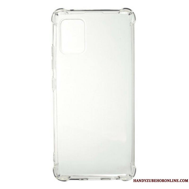 Coque Samsung Galaxy A51 5G Transparente Coins Renforcés