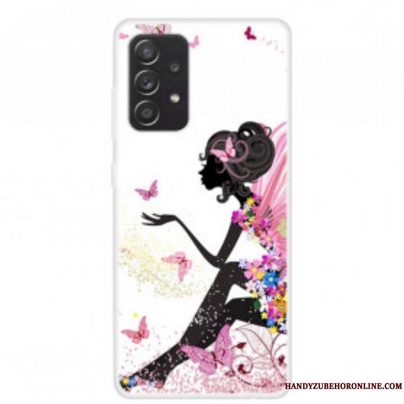 Coque Samsung Galaxy A52 4G / A52 5G / A52s 5G Butterfly Lady