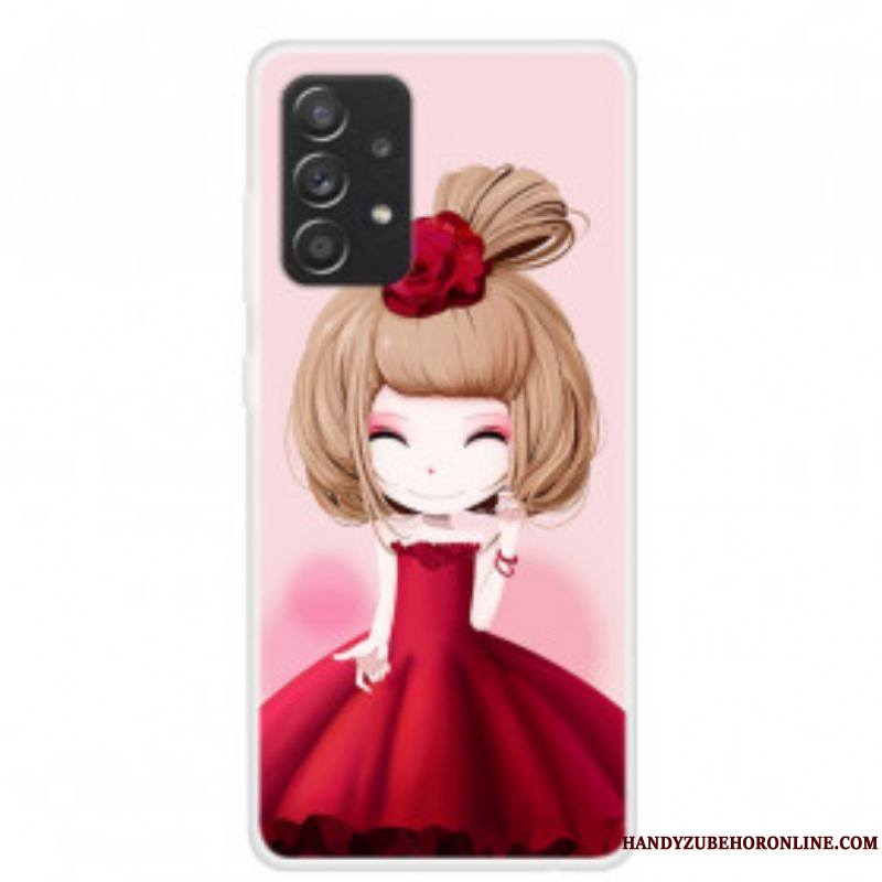 Coque Samsung Galaxy A52 4G / A52 5G / A52s 5G Manga Lady