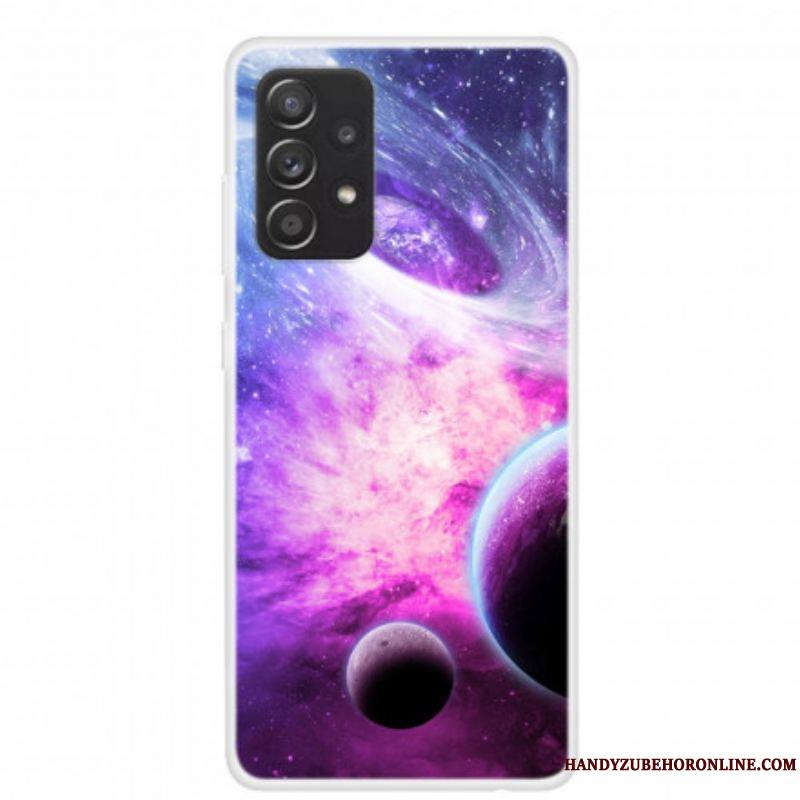 Coque Samsung Galaxy A52 4G / A52 5G / A52s 5G  Silicone Planètes