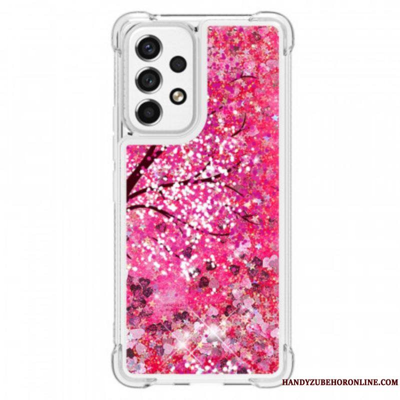 Coque Samsung Galaxy A53 5G Arbre Paillettes