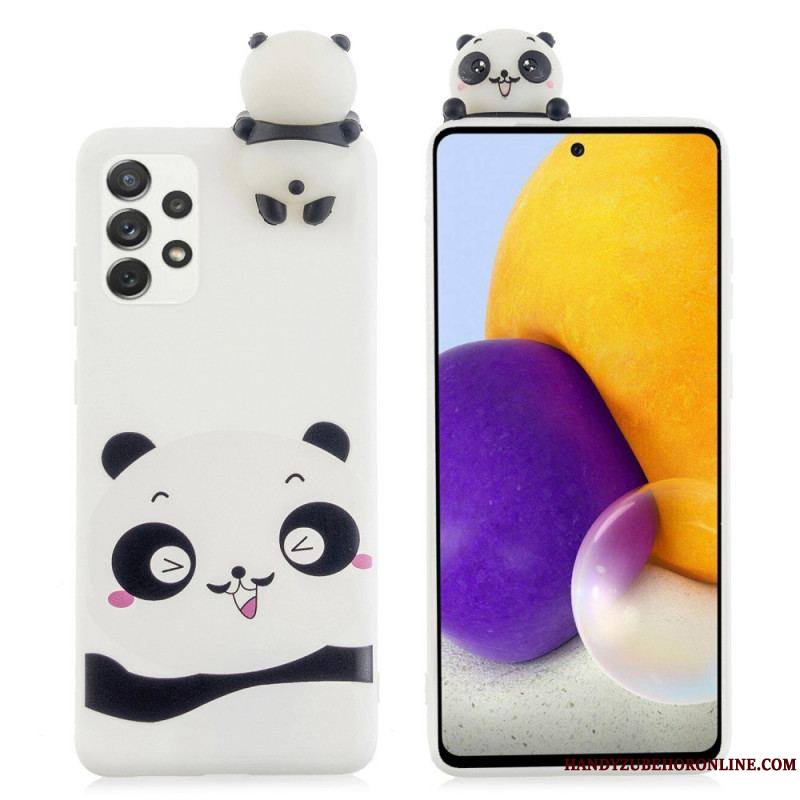 Coque Samsung Galaxy A53 5G Love Panda 3D