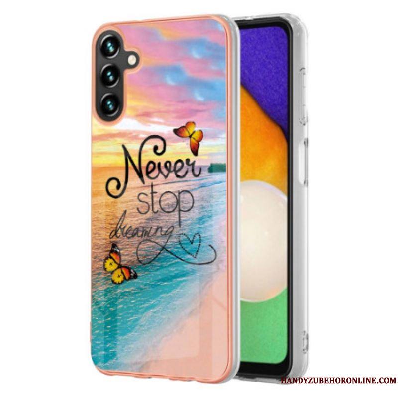 Coque Samsung Galaxy A54 5G Never Sto Dreaming Papillons