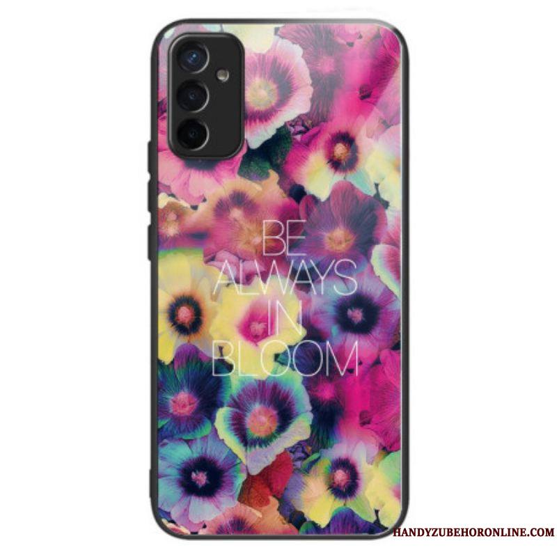 Coque Samsung Galaxy M13 Verre trempé Be Always in Bloom