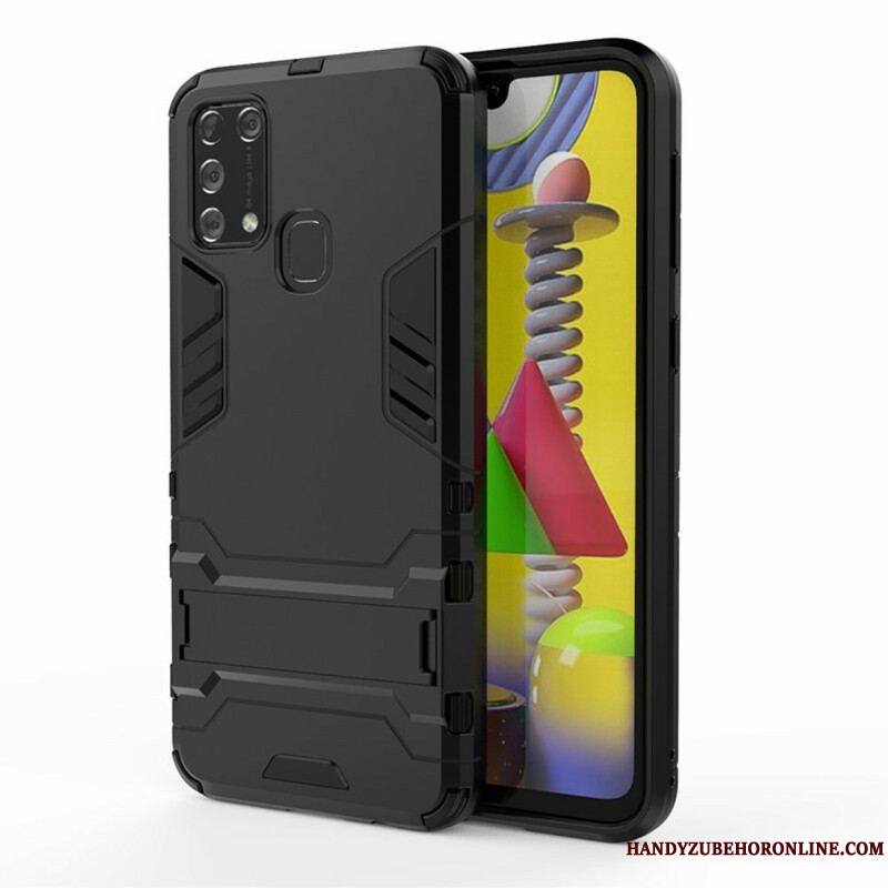 Coque Samsung Galaxy M31 Ultra Résistante Languette