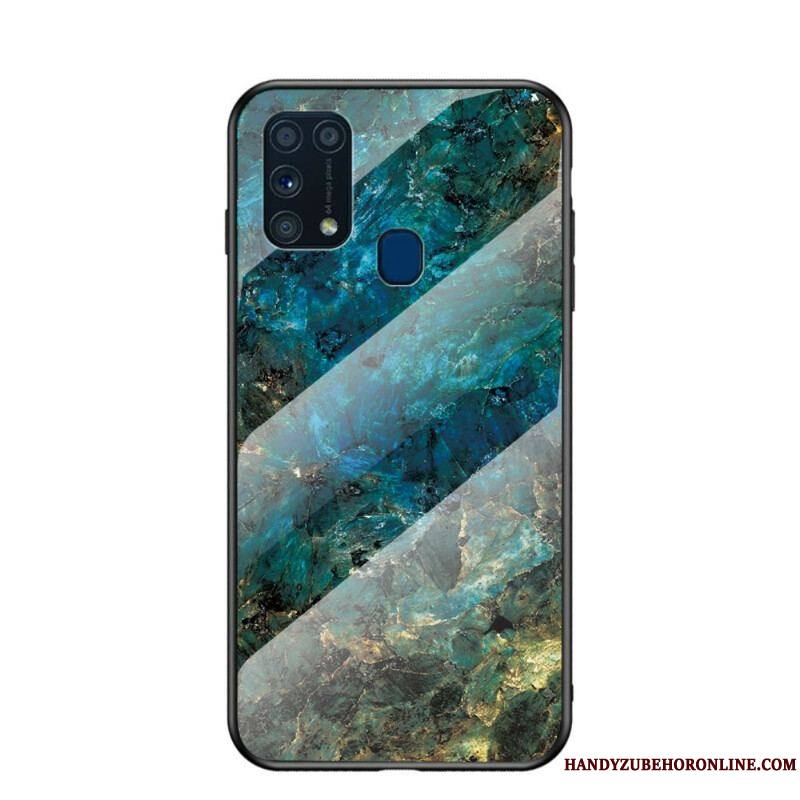 Coque Samsung Galaxy M31 Verre Trempé Premium Color