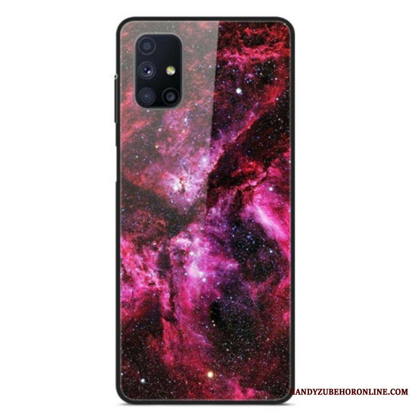 Coque Samsung Galaxy M51 Verre Trempé Rose