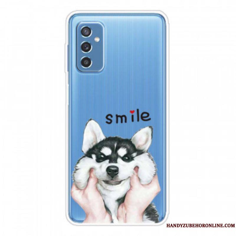 Coque Samsung Galaxy M52 5G Loup Câlin