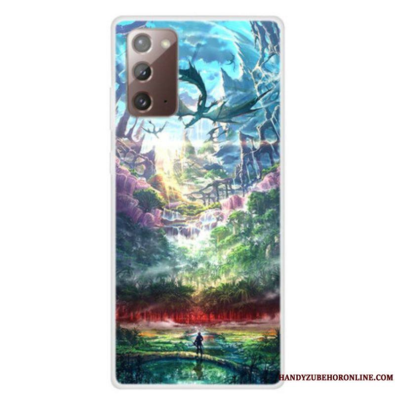 Coque Samsung Galaxy Note 20 Nature Paradisiaque