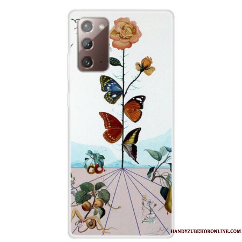 Coque Samsung Galaxy Note 20 Papillons de la Nature