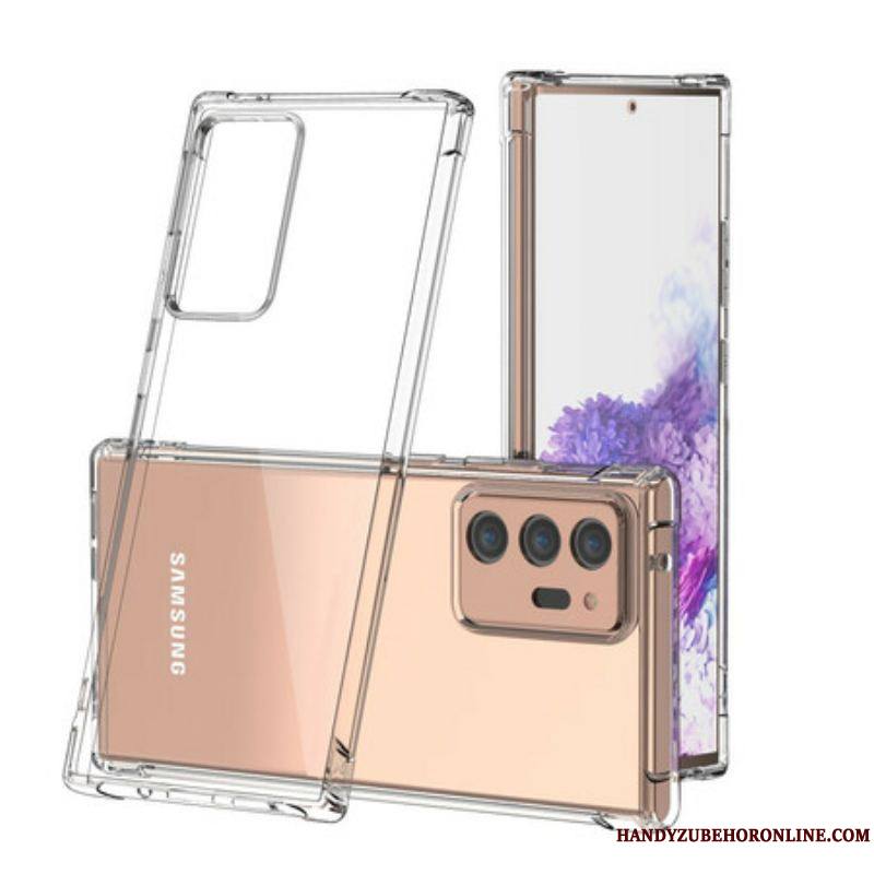 Coque Samsung Galaxy Note 20 Ultra Transparente LEEU Coussins