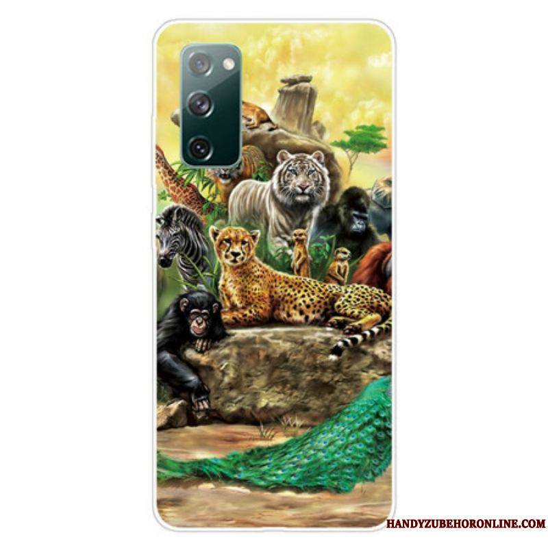 Coque Samsung Galaxy S20 FE Animaux Safari