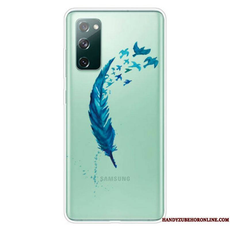 Coque Samsung Galaxy S20 FE Belle Plume