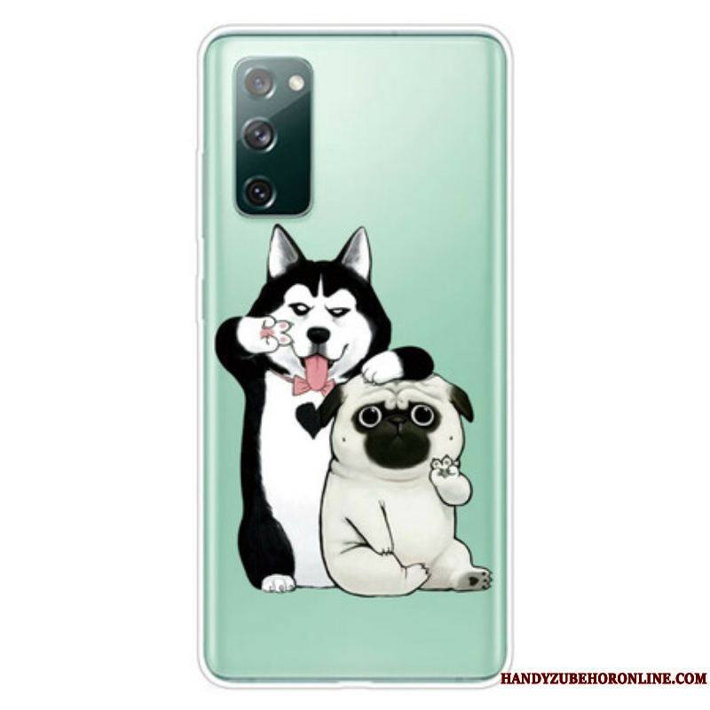 Coque Samsung Galaxy S20 FE Drôles de Chiens