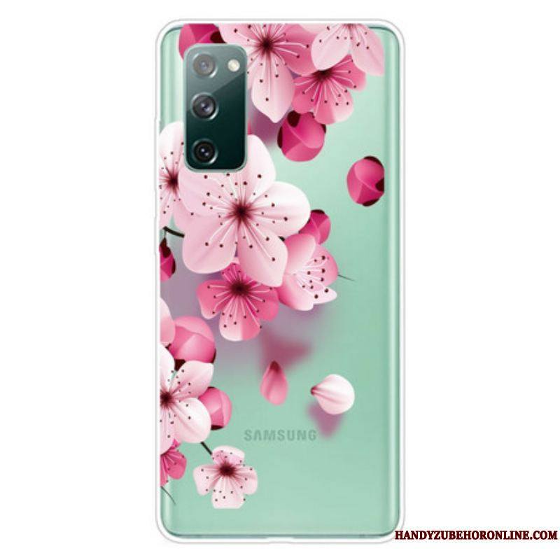 Coque Samsung Galaxy S20 FE Petites Fleurs Roses