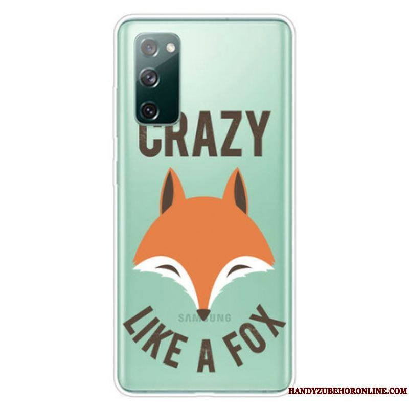 Coque Samsung Galaxy S20 FE Renard / Crazy Like a Fox