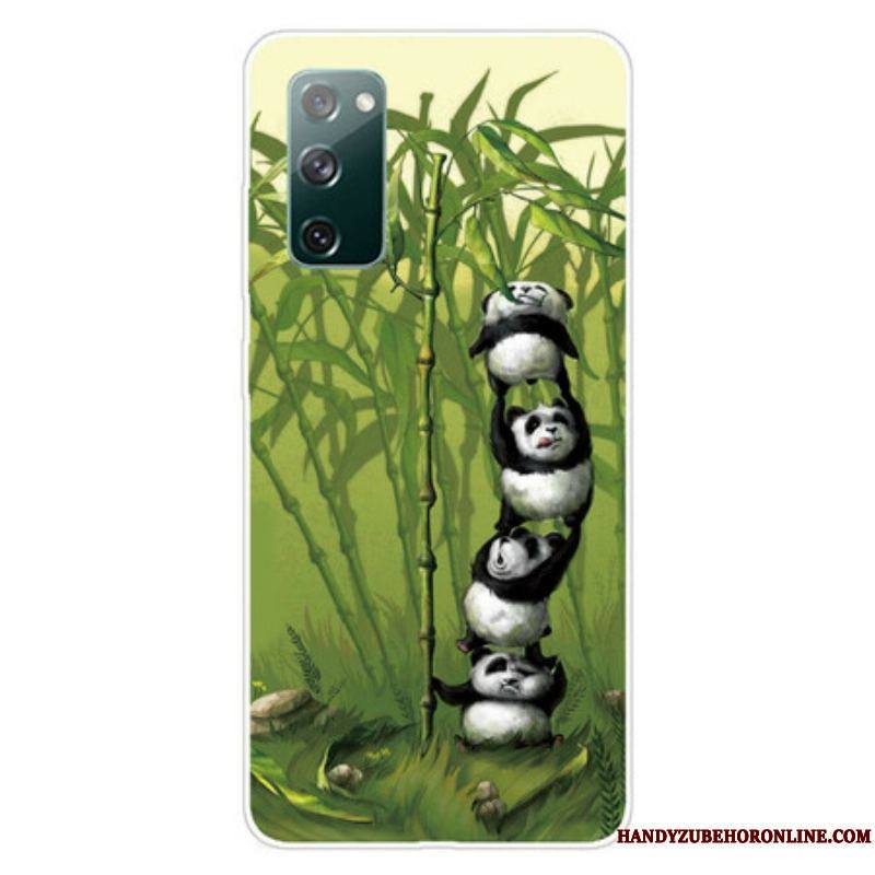 Coque Samsung Galaxy S20 FE Tas de Pandas
