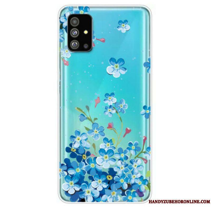 Coque Samsung Galaxy S20 Plus / S20 Plus 5G Fleurs Bleues