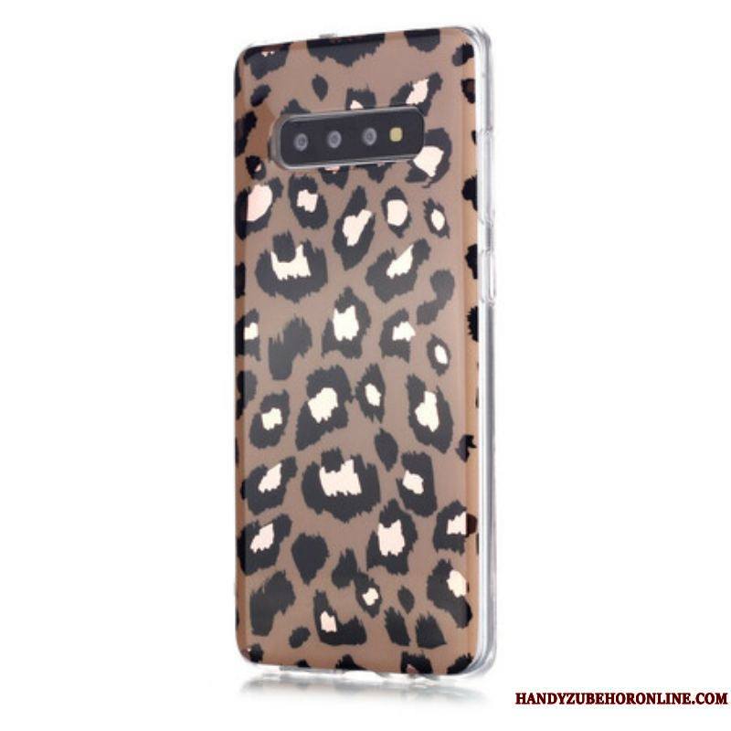 Coque Samsung Galaxy S20 Plus / S20 Plus 5G Marbre Style Léopard