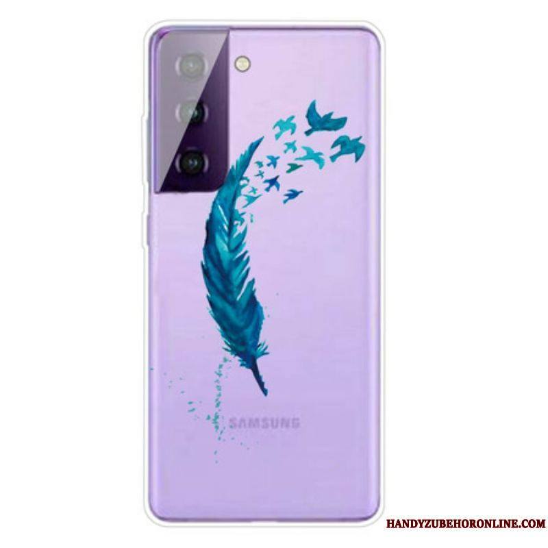 Coque Samsung Galaxy S21 5G Belle Plume