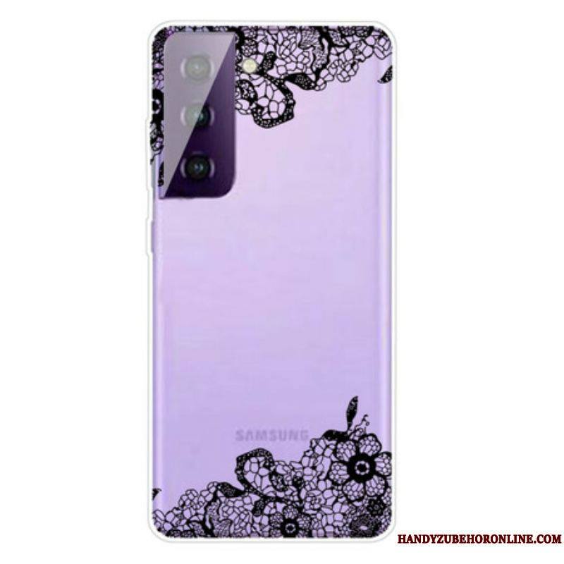 Coque Samsung Galaxy S21 5G Dentelle Fine