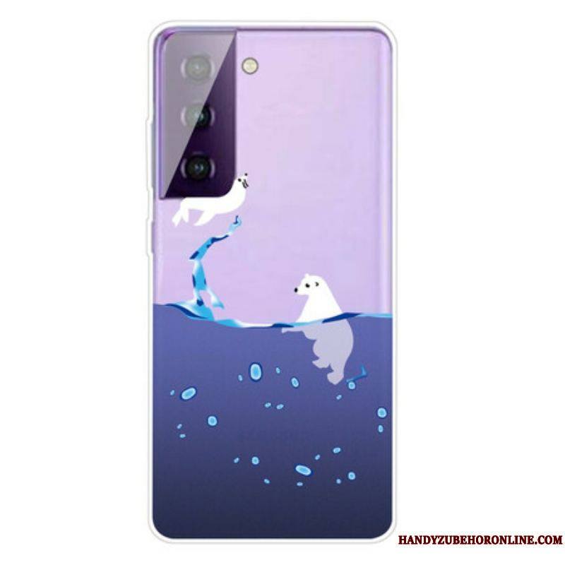 Coque Samsung Galaxy S21 5G Jeux de Mer