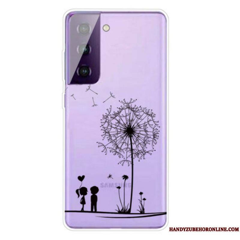 Coque Samsung Galaxy S21 5G Pissenlit Love