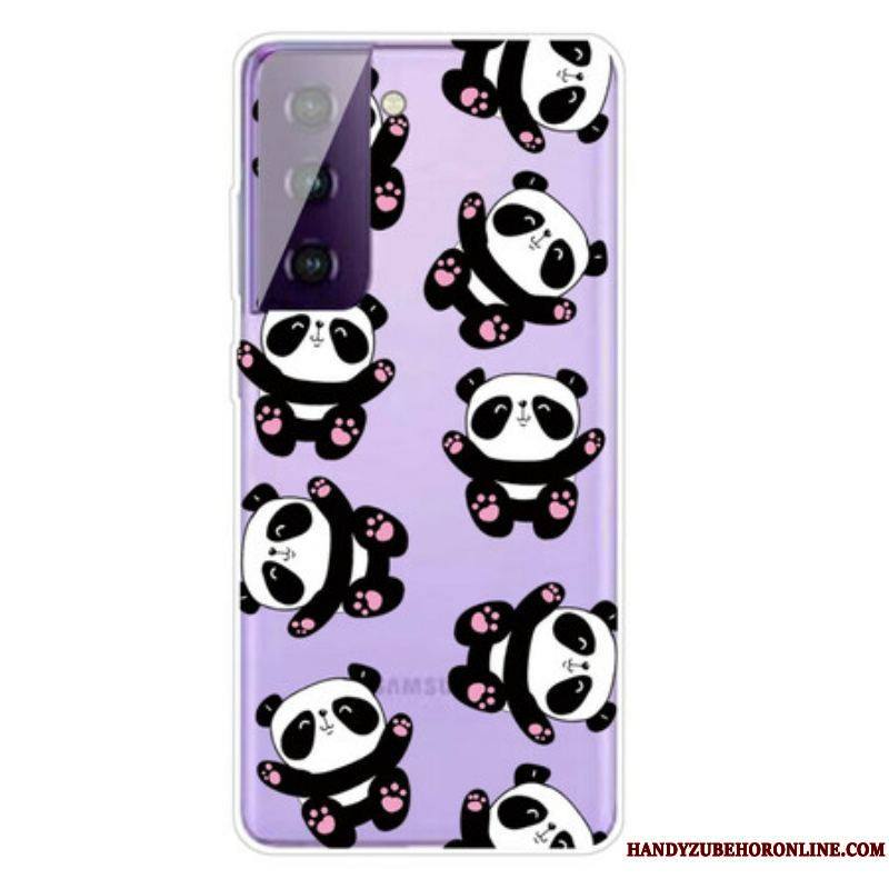 Coque Samsung Galaxy S21 5G Top Pandas Fun