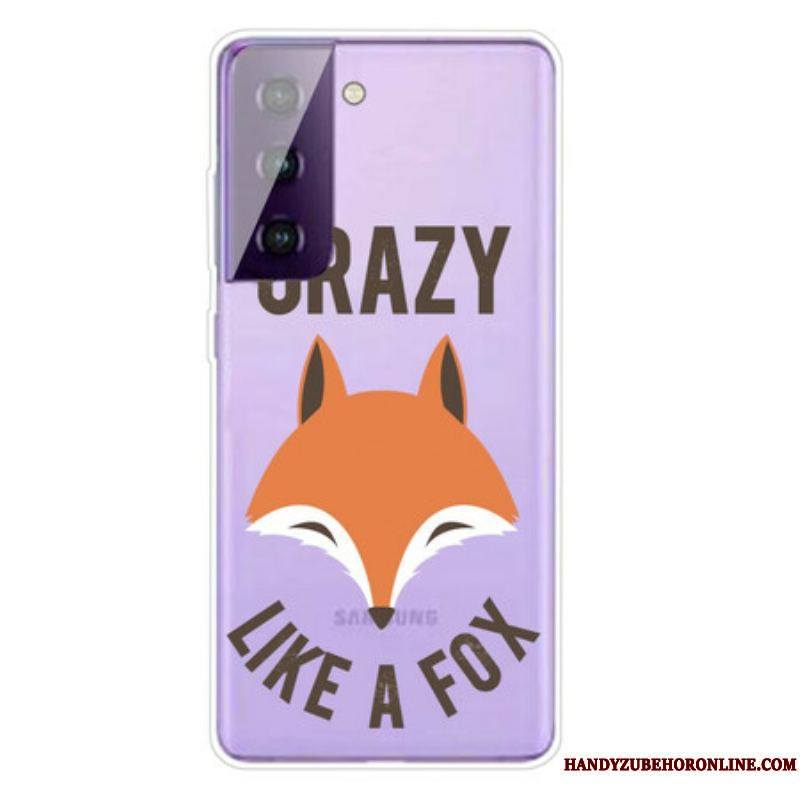 Coque Samsung Galaxy S21 FE Renard / Crazy Like a Fox