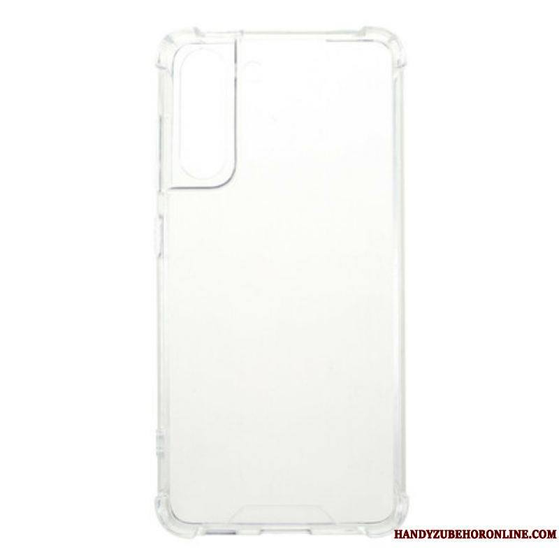 Coque Samsung Galaxy S21 FE Transparente Coins Renforcés