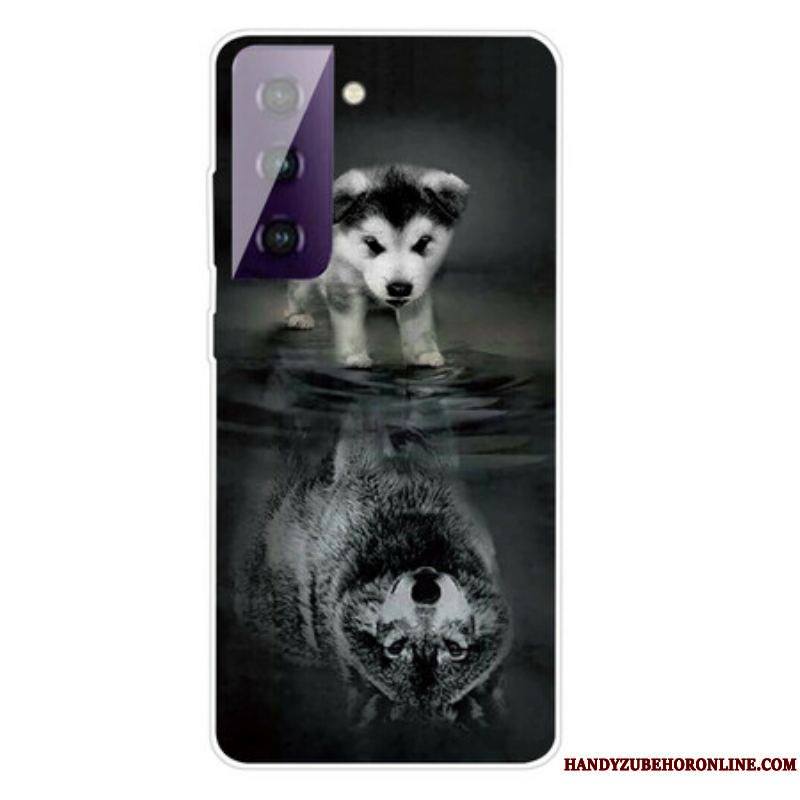 Coque Samsung Galaxy S21 Plus 5G Rêve de Chiot