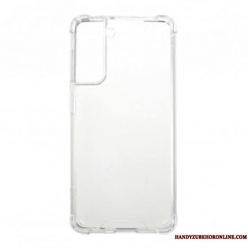 Coque Samsung Galaxy S21 Plus 5G Transparente Coins Renforcés