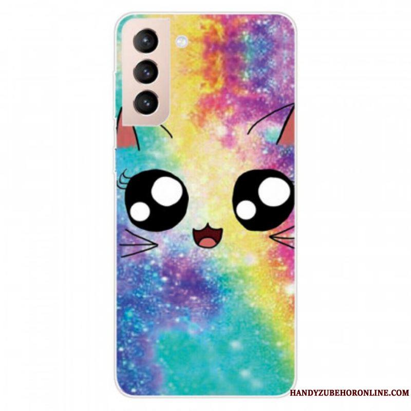 Coque Samsung Galaxy S22 5G Chat Cartoon