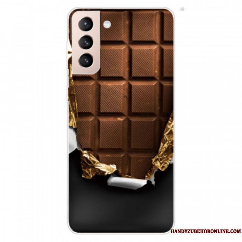 Coque Samsung Galaxy S22 5G Flexible Chocolat