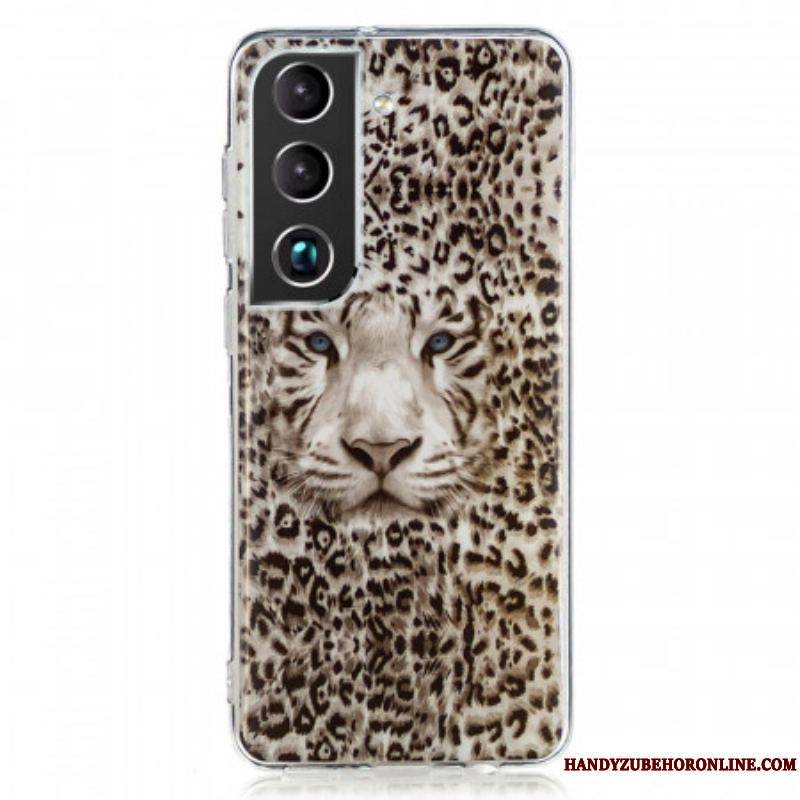 Coque Samsung Galaxy S22 5G Leopard Fluorescente