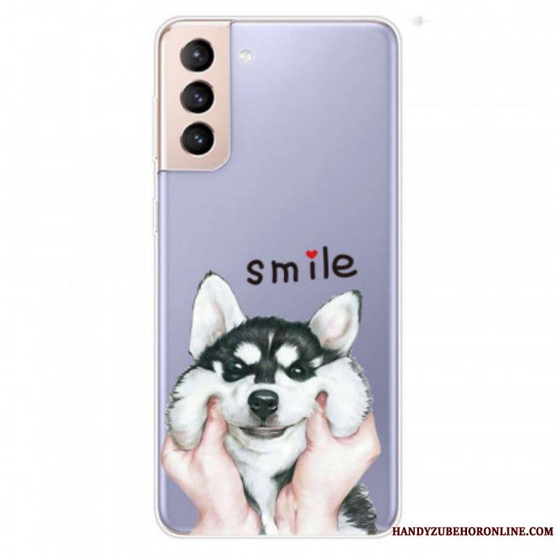 Coque Samsung Galaxy S22 5G Smile Dog