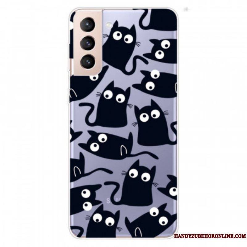 Coque Samsung Galaxy S22 5G Souris Noires