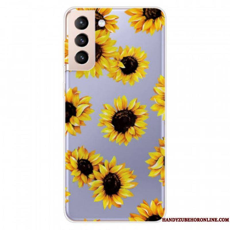 Coque Samsung Galaxy S22 5G Tournesols