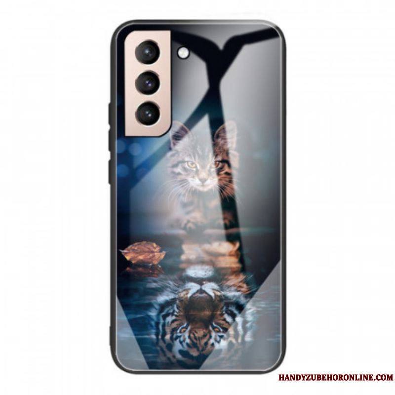 Coque Samsung Galaxy S22 5G Verre Trempé Mon Tigre