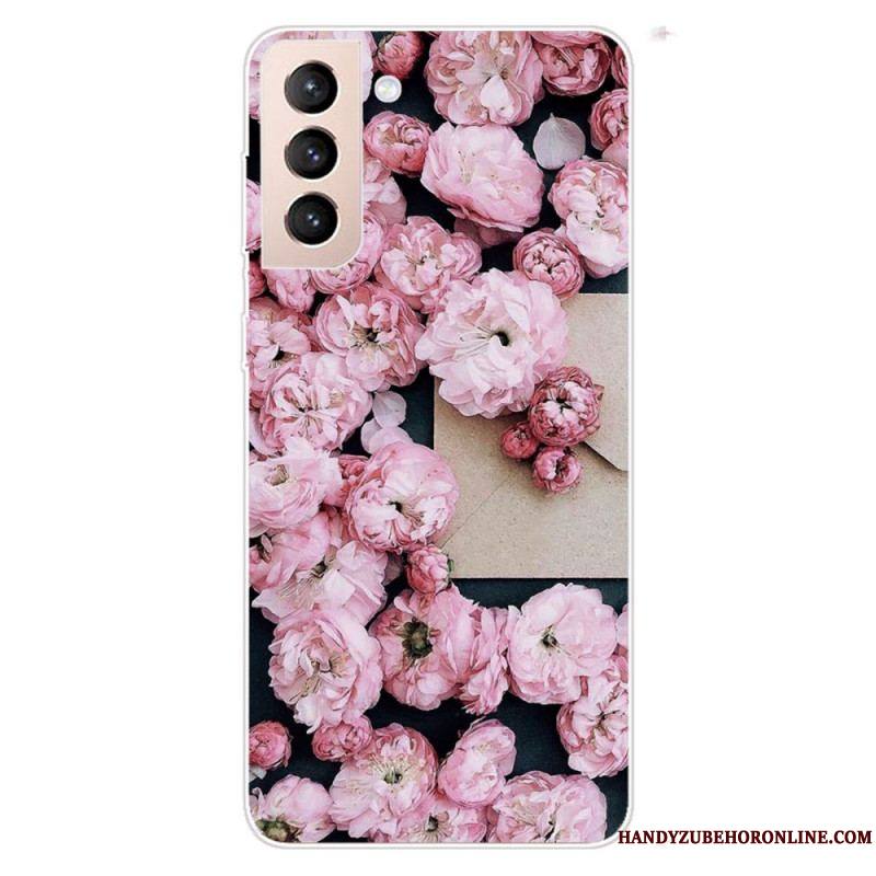 Coque Samsung Galaxy S22 Plus 5G Fleurs Roses