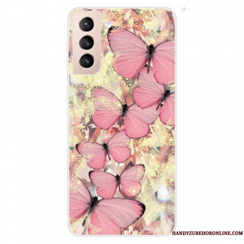 Coque Samsung Galaxy S22 Plus 5G Papillons Papillons